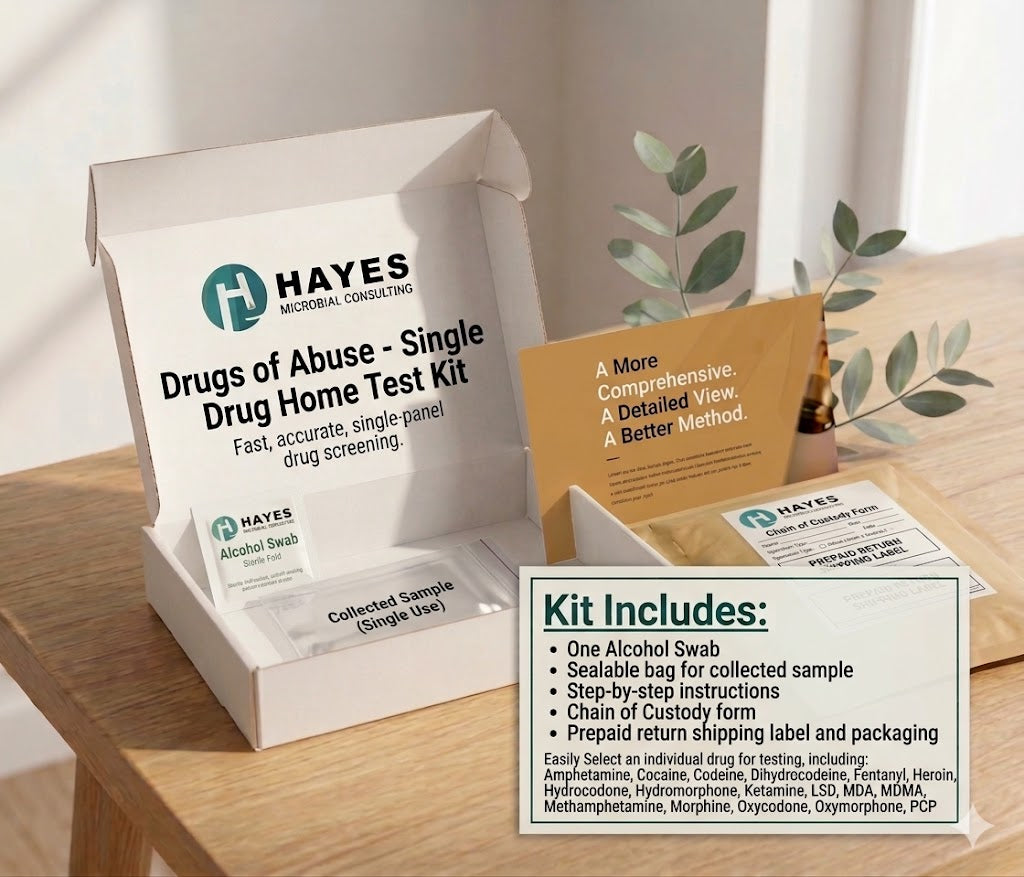 Drugs of Abuse – Single Drug Analysis Kit